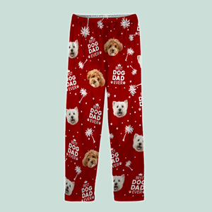 Custom Photo Best Dog Cat Dad Mom Ever Family Pajamas TH10 894031