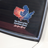 Custom Name The Heart Of The American Home Car Window Decal Sticker LM32 897859