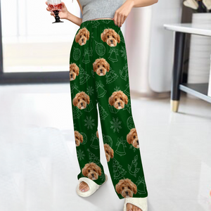 Custom Dog Photo Christmas Pajamas Christmas Gift For Pet Lovers CH07 896130