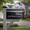 Personalized Address Mailbox Decal TH10 898565