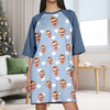 Custom Face Nightgown Valentine's Day Gift For Wife, Girlfriend CH07 910362