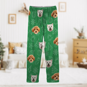 Custom Dog Photo Christmas Pajamas Christmas Gift For Pet Lovers CH07 896130