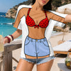 Personalized Sexy Body Bikini Summer 3D Shirt Gift For Her HA75 921750