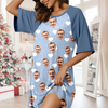 Custom Face Nightgown Valentine's Day Gift For Wife, Girlfriend CH07 910362