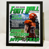 Custom Photo Football Magazine Picture Frame Gift for American Football Fans LM32 897923