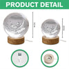 Custom Photo Happy Father's Day Crystal Ball LED Night Light LM32 669079