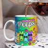 Custom Name Chilling With My Peeps 3D Inflated Effect Mug For Easter CH07 910294