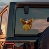 America Forever Golden Eagle Car Window Decal Sticker HO82 901048