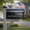 Personalized Address Mailbox Decal TH10 898565
