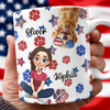 Personalized Dog America 250th Anniversary Gifts For Dog Mom HA75 920326