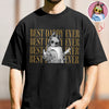 Personalized Vintage Photo Best Dad Mom Ever Dark Shirt HA75 921436