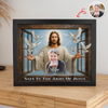 Custom Photo Safe In The Arms Of Jesus Memorial Picture Frame LM32 893901