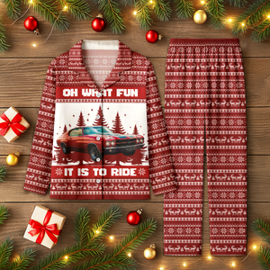 Custom Car Photo Oh What Fun It Is To Ride Pajamas TH10 896017