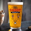 Personalized This Dad Belongs To Beer Glass - Father's Day Gift For Husband, Dad, Grandpa CH07 911396