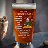Custom Photo Funny Dad Acronym Beer Glass, Joke Gift for Dad, Father's Day LM32 669083