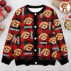 Custom Dog Cat Face Photo And Name Ugly Cardigan For Dog/Cat Lover TH10 896345