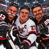 Funny Old Man Face Hockey Players 3D Face Mask, Sport Lovers Gift CH07 180806