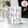 Custom Baby Face Best Dad, Mom Ever Print Full Mug - Personalized Gift for Parents LM32 899783