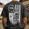 Personalized Happy 4th Of July To The Best Dog Dad Back Comfort Shirt LM32 669221