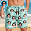 Custom Funny Face Aloha Summer Vacation Beach Short CH07 911268