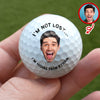 I’m Not Lost I’m Hiding Personalized Face Funny Golf Balls for Dad, Husband CH07 911228