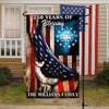 Personalized Family Name 250 Years of Blessing 1776-2026 Garden Flag HA75 920374