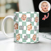 Custom Baby Face Best Dad, Mom Ever Print Full Mug - Personalized Gift for Parents LM32 899783