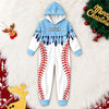 Custom Name Christmas Onesie Pajamas For Baseball, Softball, Soccer, Football, Basketball, Hockey Lover HO82 904022