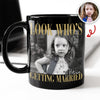 Custom Photo Look Who's Getting Married Black Mug - Personalized Bachelorette Gift HO82 903196