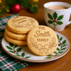 Custom Family Name Christmas Cookie Stamp – Personalized Holiday Baking Gift LM32 669697
