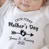 Personalised Our First Mothers Day Matching Shirt LM32 899623