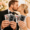 Custom Wedding Playing Cards Deck Personalized Wedding Guest Book Alternative, Newlywed Gift CH07 180028