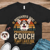 Personalized Professional Couch Tester Dark Shirt Gift For Dog Lovers HO82 902442