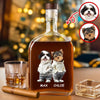 Custom Photo And Name Dog Whiskey Bottle For Dog, Pet Lovers HA75 897578