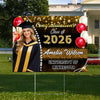 Custom Photo Congrats Class Of 2026 Graduation Balloons Yard Sign CH07 910706