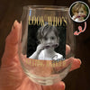Custom Photo Look Who's Getting Married Wine Glass - Personalized Bachelorette Gift HO82 903200
