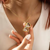 Custom Photo For Dog Lover Heart Locket Necklace TH10 894297