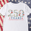 USA 250th Anniversary Floral TShirt 1776β2026 Freedom Celebration Shirt CH07 910984