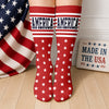 Custom Photo Patriotic 250 Years Of Freedom 1776-2026 Socks LM32 669367