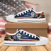 Custom Name God Family Country 250 Years of Blessing 1776 - 2026 Canvas Shoes HO82 902096