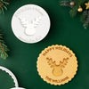 Personalized Custom Name And Christmas Icon Happy Holidays Cookie Stamp TH10 896835