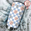 Custom Baby Face Best Dad, Mom Ever Fat Tumbler - Personalized Gift for Parents CH07 911530