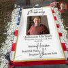 Personalized In Loving Memory Grave Blanket for Loss of Loved Ones in Heaven LM32 897513
