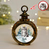 Custom Photo Christmas Candlelight Lantern Ornament For Cat Lovers HA75 897518