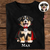 Custom Dog Photo Halloween Dark Shirt - Personalized Halloween Gift for Dog Lovers CH07 180178