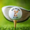 Personalized Best Dog Dad, Dog Mom By Par Golf Ball Gift For Golf Players HO82 900862