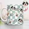 Custom Pet Photo Best Dog Dad, Mom Ever Print Full Mug - Gift for Parents, Father's Day LM32 669015