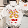 Custom Name Senior Class Of 2026 Graduation Back Front Shirt HA75 920490