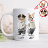 Custom Photo And Name Dog White Mug For Dog Pet Lovers HA75 897596