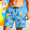 Custom Face Best Dad Ever Beach Shorts Gift For Father's Day CH07 911460